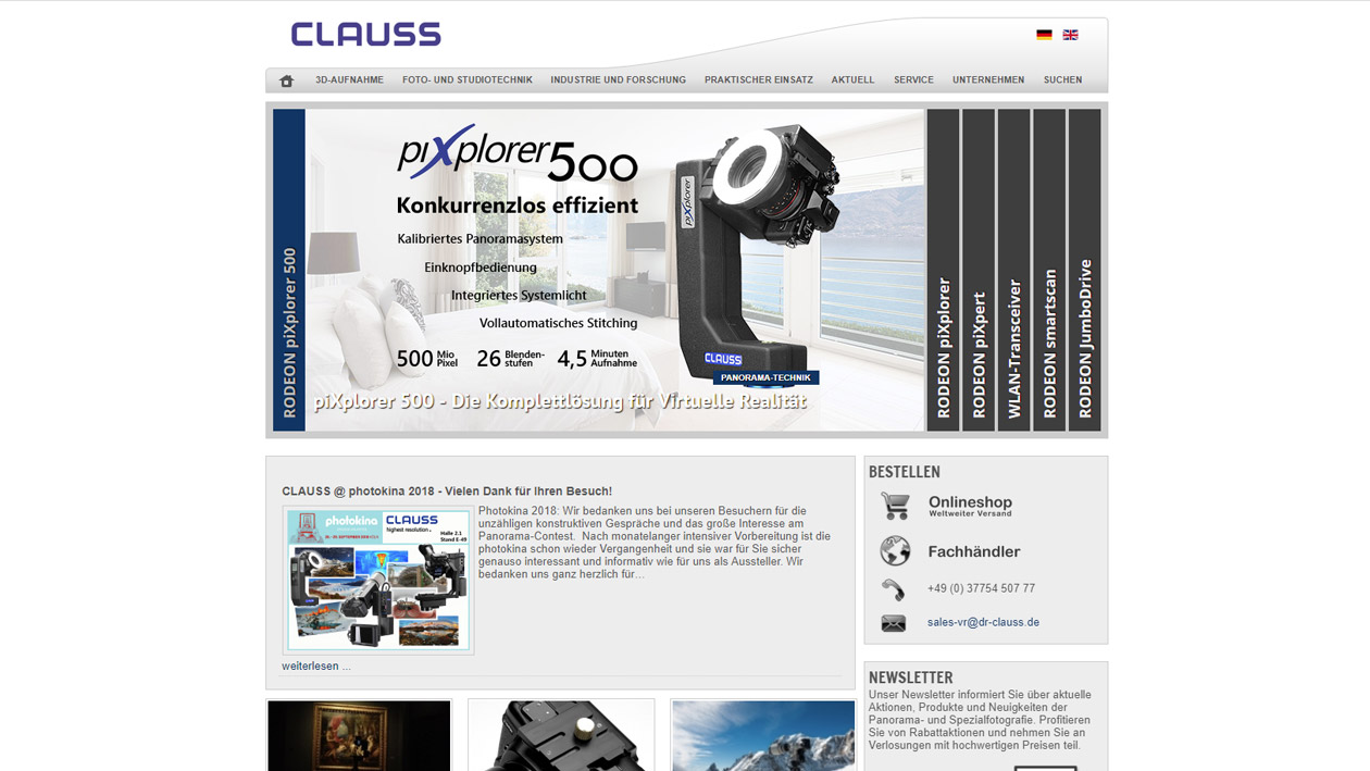 Website Dr. Clauss